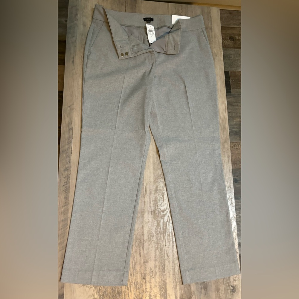 Ann Taylor Factor Straight Leg Pants sz8